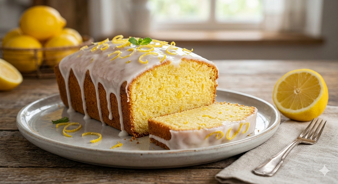 🍋 Saftiger Zitronen-Kuchen