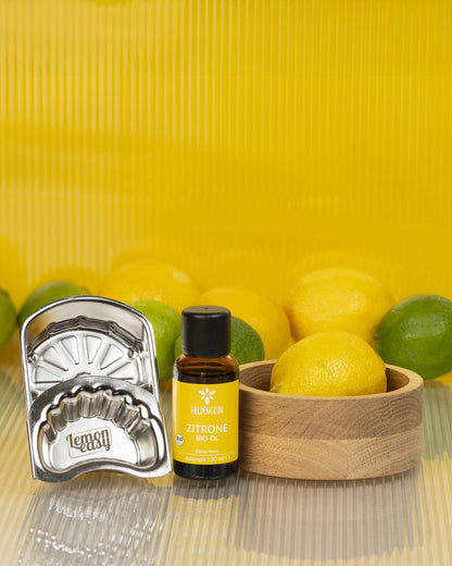 LEMONEASY MIT BIO-ZITRONENÖL & EICHENHOLZ SCHALE