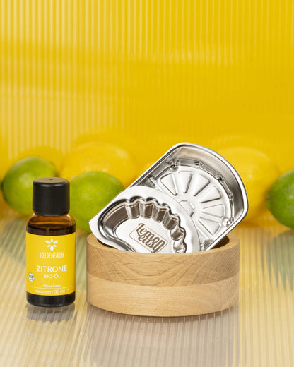 LEMONEASY MIT BIO-ZITRONENÖL & EICHENHOLZ SCHALE